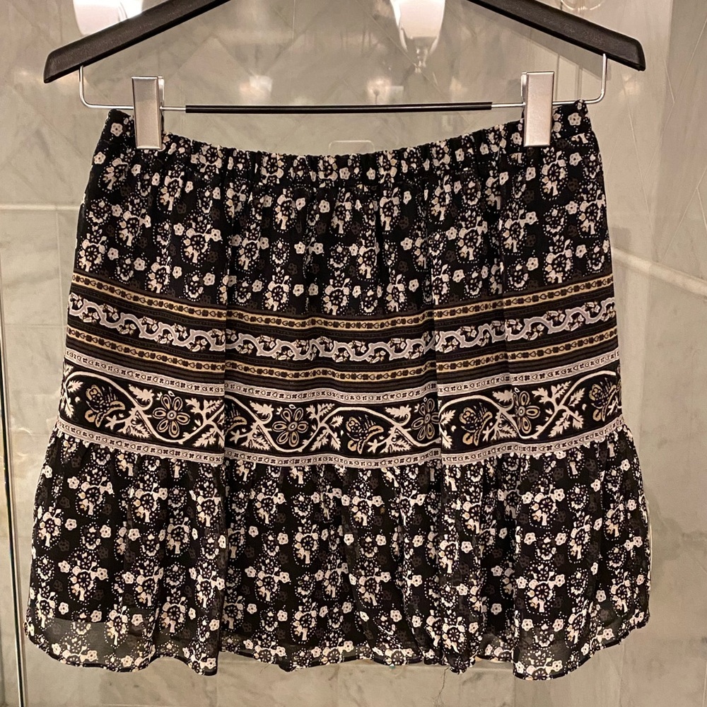 Madewell skirt with elastic waist